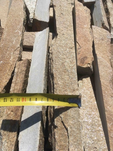 Горбушка златолит золотистый для облицовки купить в Кировской области