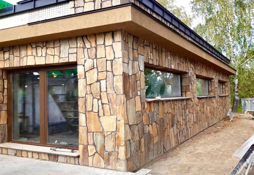 Плитняк кора дерева для фасада купить в Кировской области