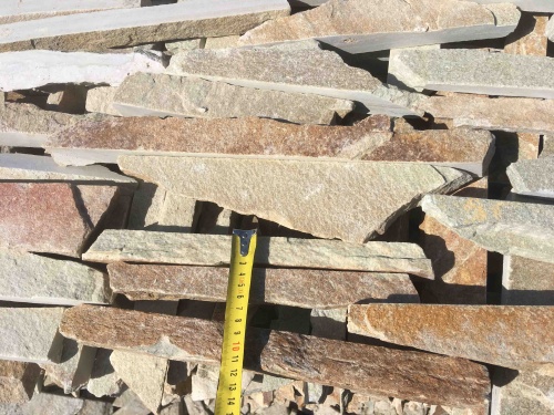 Горбушка златолит золотистый для облицовки купить в Кировской области