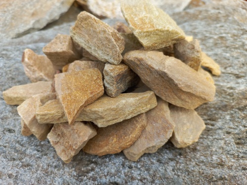 Златолит жёлтый декоративная каменная крошка купить в Кировской области