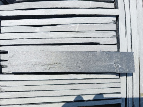 Плитка чёрная из натурального камня фасадная 30 см * 5 см, толщина 7 мм -30 мм купить в Кировской области